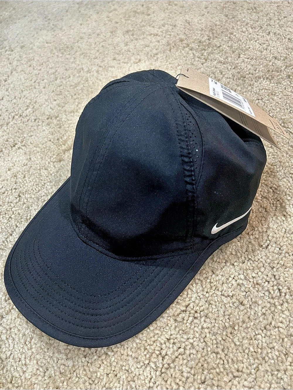 *NWT* Nike Dri-Fit NikeCourt Advantage Tennis Hat Performance Cap in Black